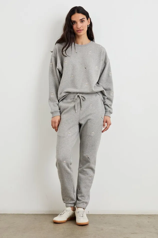 Rails Pants and Shorts Women KINGSTON PANT Champagne Embroidery