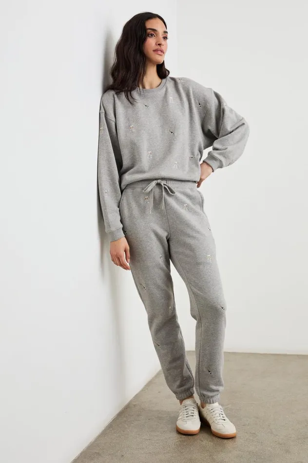 Rails Pants and Shorts Women KINGSTON PANT Champagne Embroidery