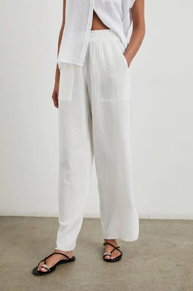 Rails Pants and Shorts Women LEON PANT White