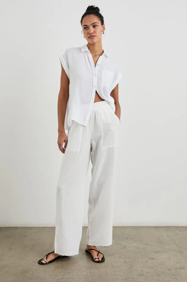 Rails Pants and Shorts Women LEON PANT White