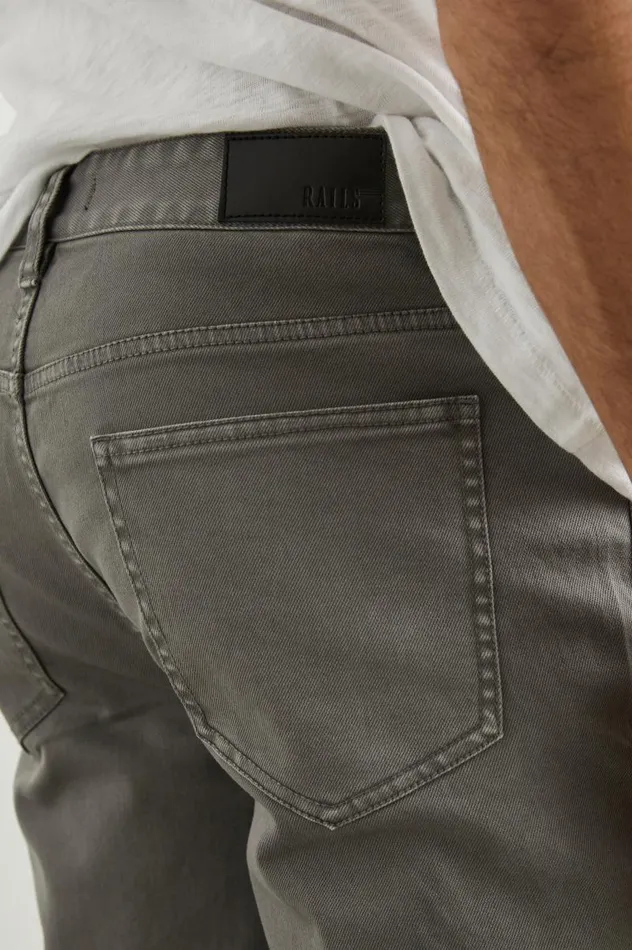 Rails Pants Men CARVER PANT Faded Grey