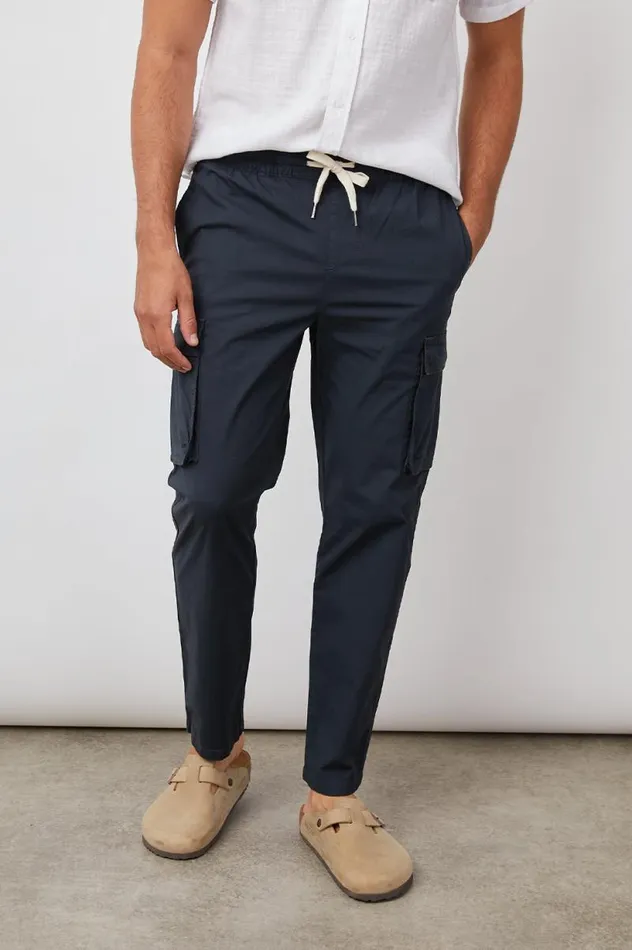 Rails Pants Men EMMERSON PANT Washed Black