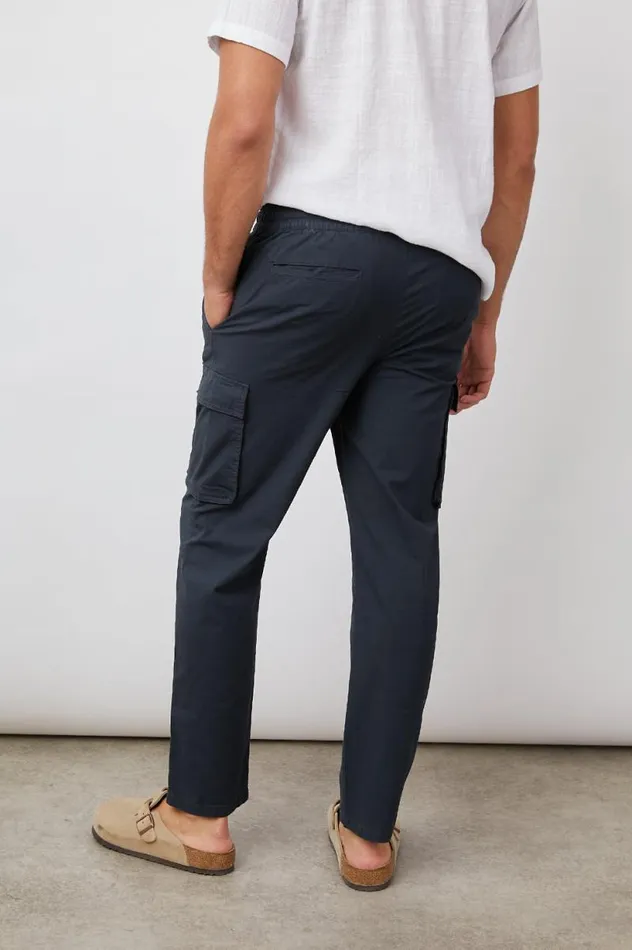 Rails Pants Men EMMERSON PANT Washed Black