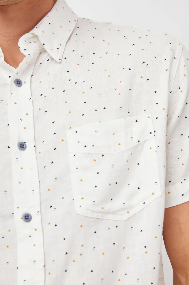 Rails Shirts Men CARSON SHIRT Triangle Geo