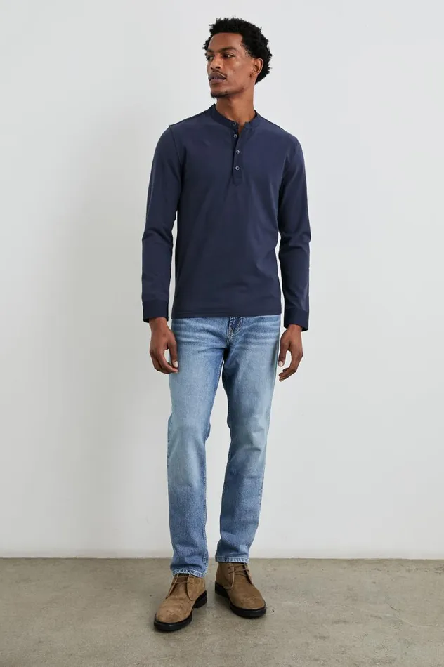 Rails Shirts Men DREMOND SHIRT Perfect Navy
