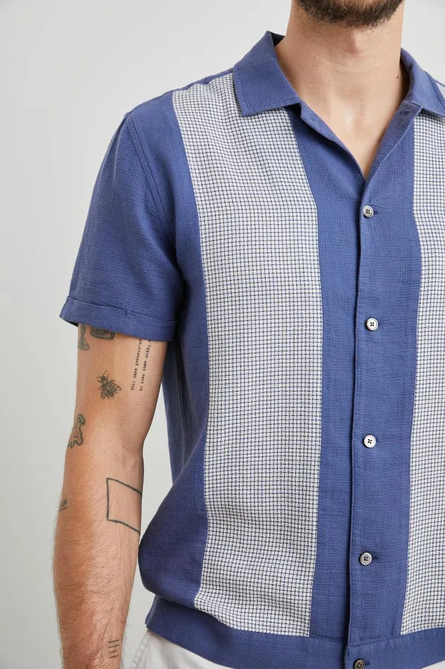 Rails Shirts Men DUKE SHIRT Royal Parchment