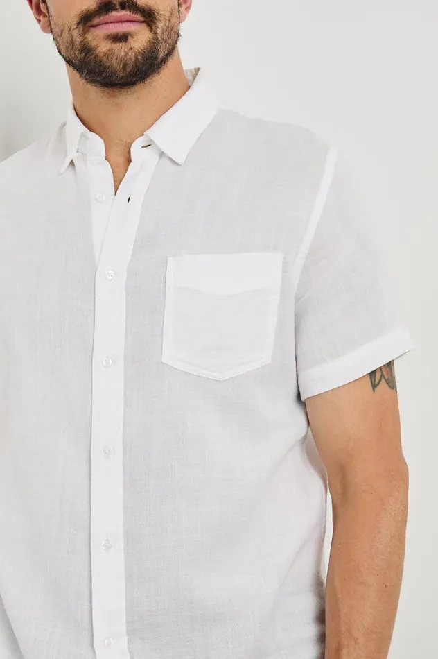 Rails Shirts Men FAIRFAX SHIRT White