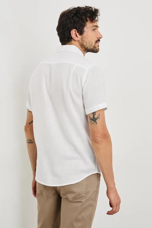 Rails Shirts Men FAIRFAX SHIRT White