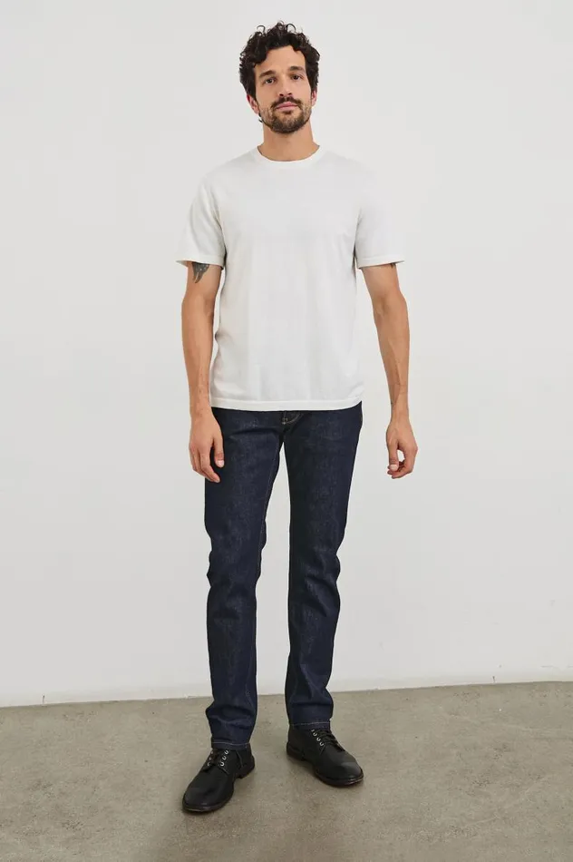 Rails Shirts Men MASON COTTON CASHMERE TSHIRT Cream