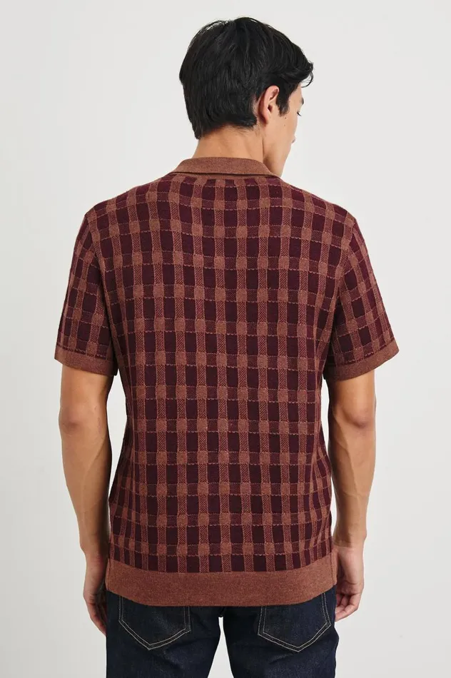 Rails Shirts Men RONAN SHIRT Brick Umber