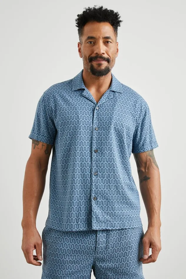 Rails Shirts Men WAIMEA SHIRT Wishbone Blues