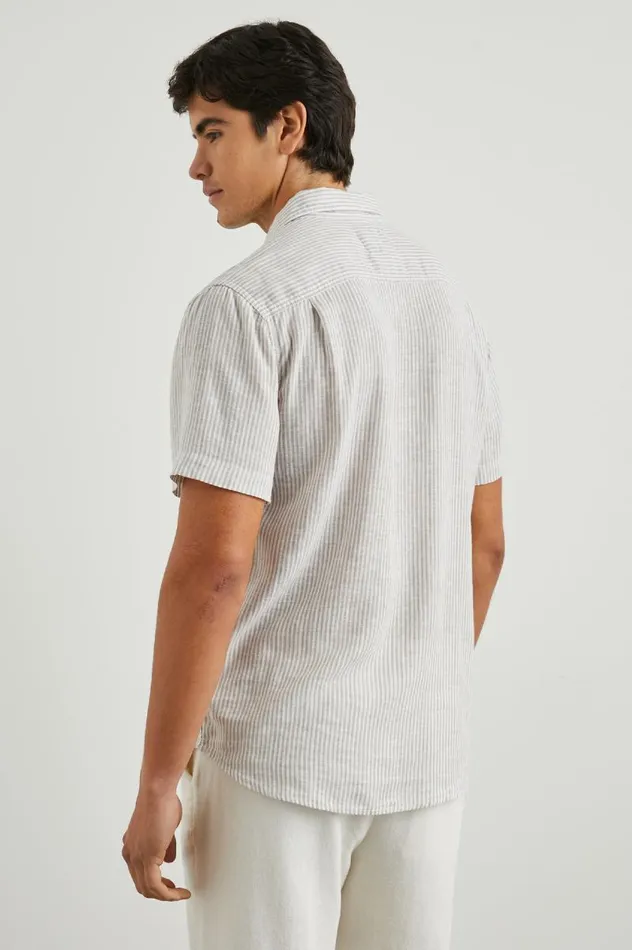 Rails Shirts Men WALKER SHIRT Ghurka White Railroad