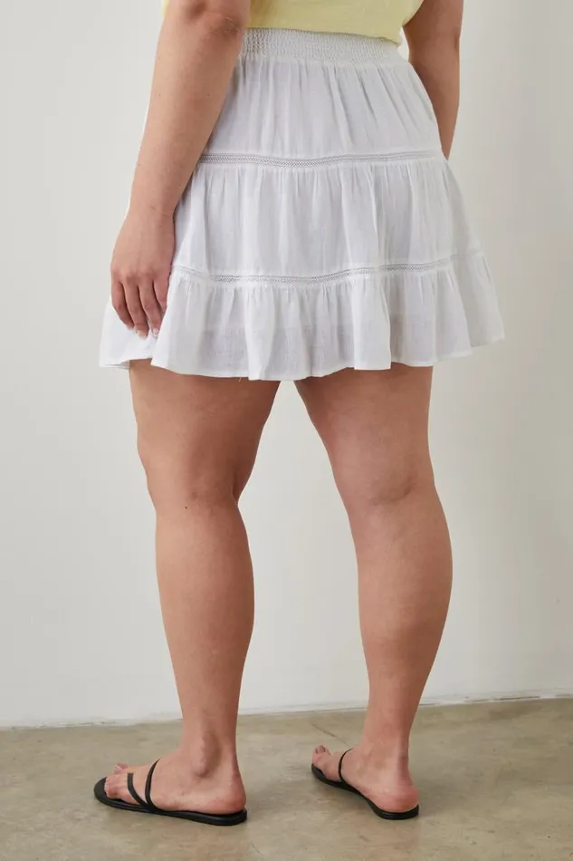 Rails Skirts Women ADDISON SKIRT White Lace Detail