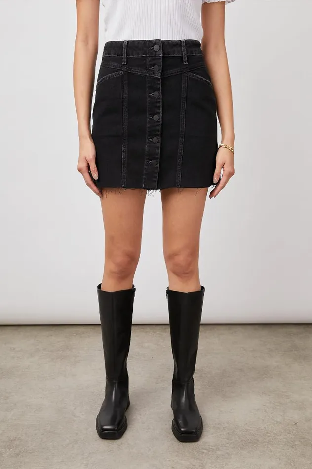Rails Skirts Women CANYON SKIRT Inked Raw Hem