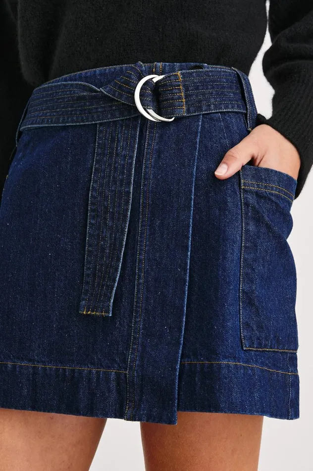 Rails Skirts Women DEANNA SKIRT Raw Denim
