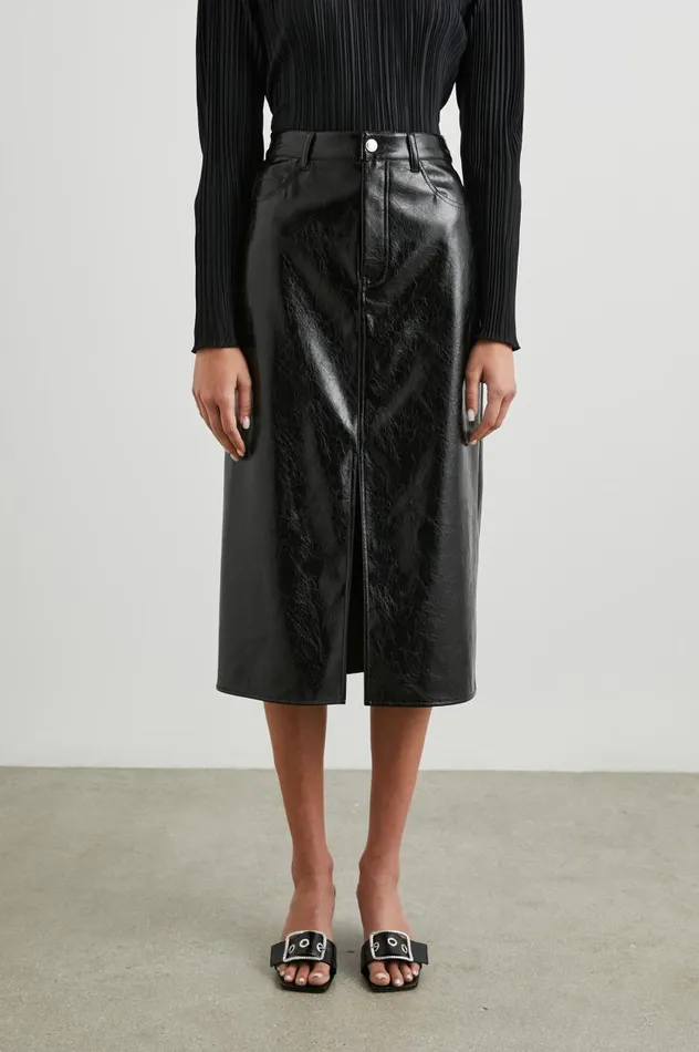 Rails Skirts Women NORMA SKIRT Black Patent