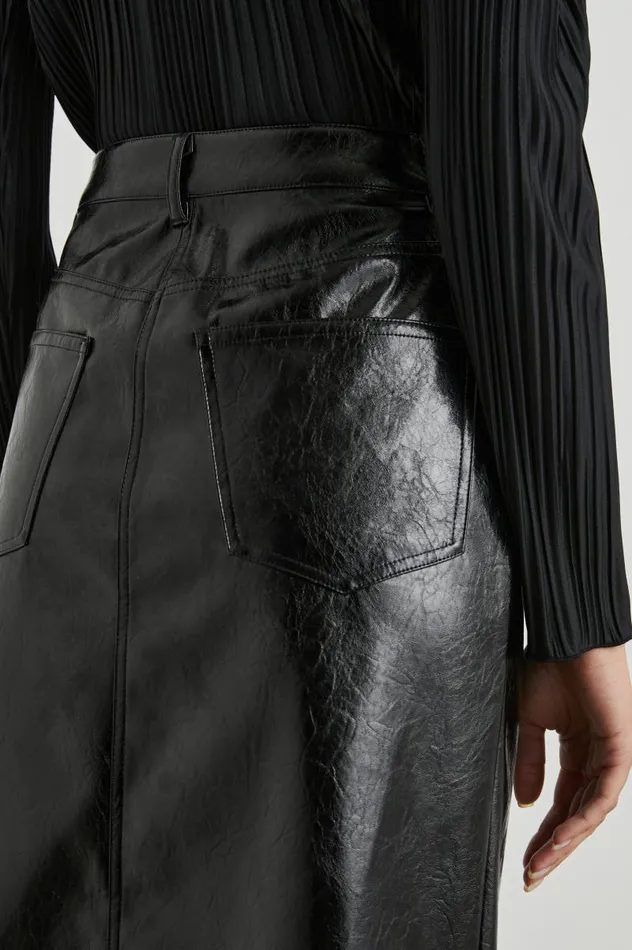 Rails Skirts Women NORMA SKIRT Black Patent