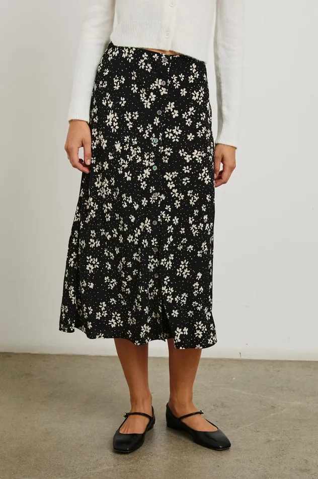 Rails Skirts Women ROSETTA SKIRT Noir Floral