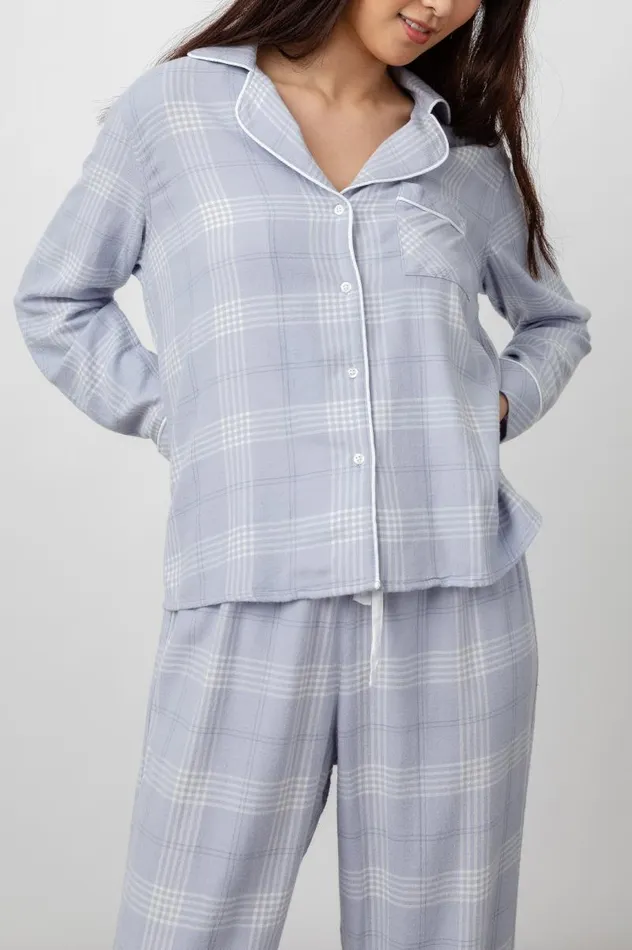 Rails Sleepwear and Lounge Women CLARA PAJAMA SET Sky Ivory Midnight