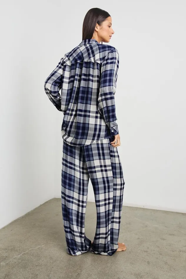 Rails Sleepwear and Lounge Women LUNA PAJAMA SET Lake Blue Cloud