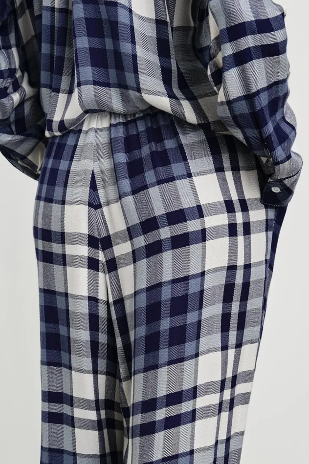 Rails Sleepwear and Lounge Women LUNA PAJAMA SET Lake Blue Cloud