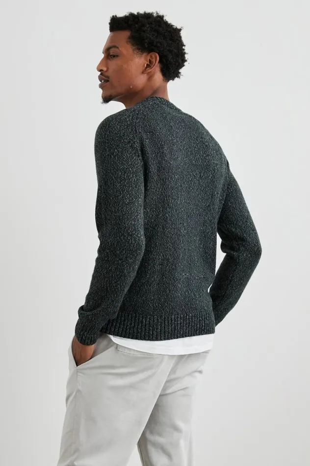 Rails Sweaters Men DONOVAN SWEATER Graphite