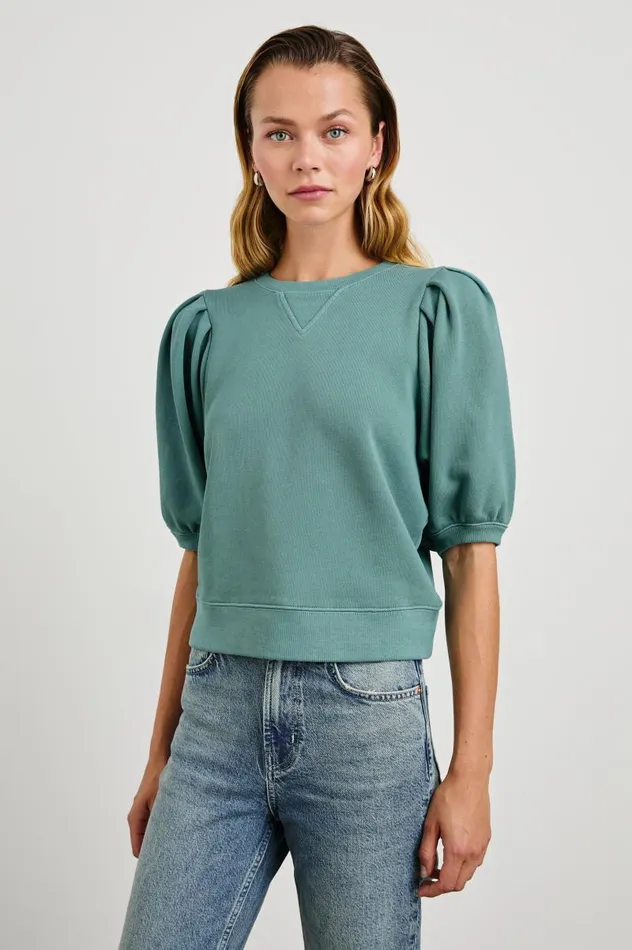Rails Sweaters Women CAMY SWEATSHIRT Stone Blue