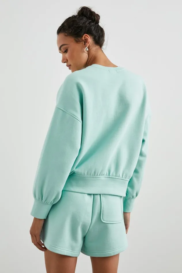 Rails Sweaters Women FAVORITE SWEATSHIRT Mint Cosmic Country Club