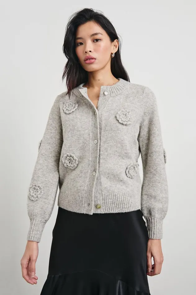 Rails Sweaters Women FRANCESCA CARDIGAN Heather Grey