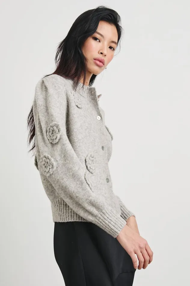 Rails Sweaters Women FRANCESCA CARDIGAN Heather Grey