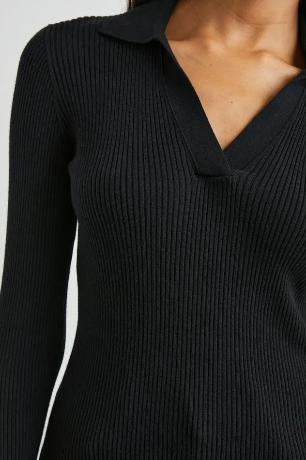 Rails Sweaters Women KENNEDY SWEATER Black