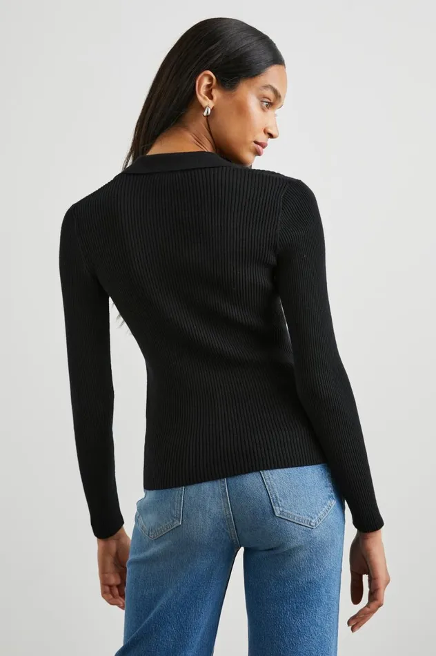 Rails Sweaters Women KENNEDY SWEATER Black