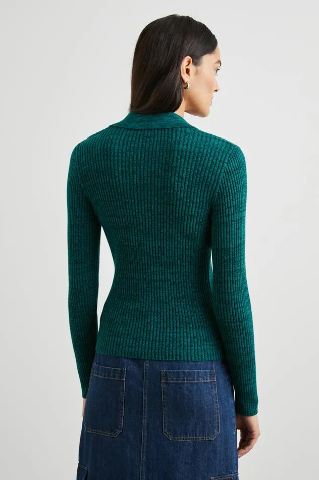 Rails Sweaters Women KENNEDY SWEATER Evergreen