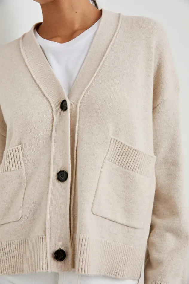 Rails Sweaters Women LINDI CARDIGAN Oatmeal