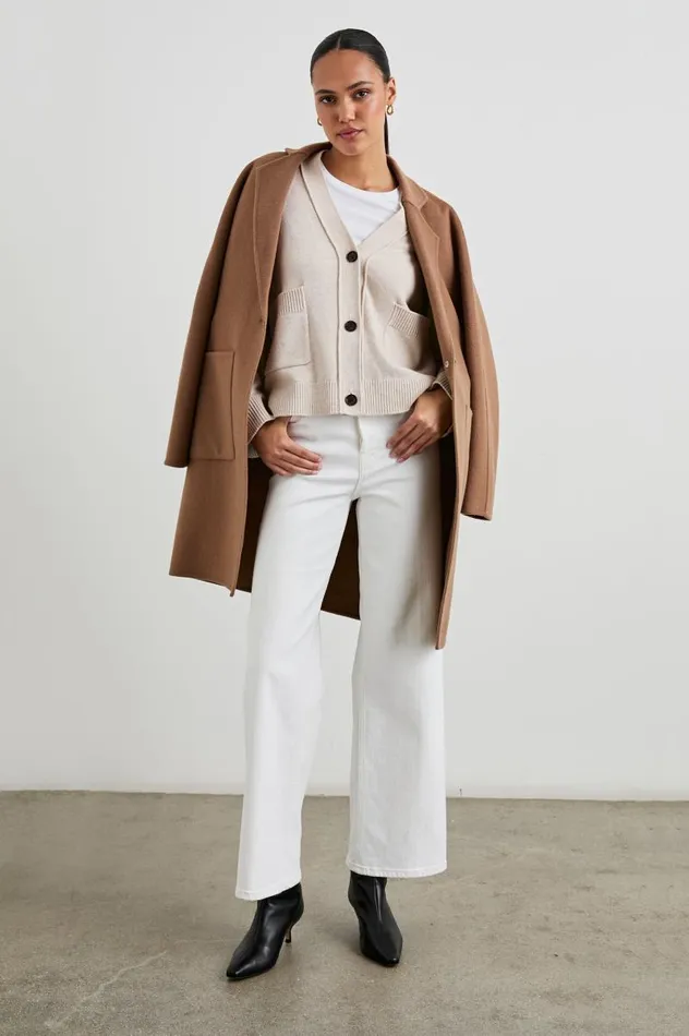 Rails Sweaters Women LINDI CARDIGAN Oatmeal