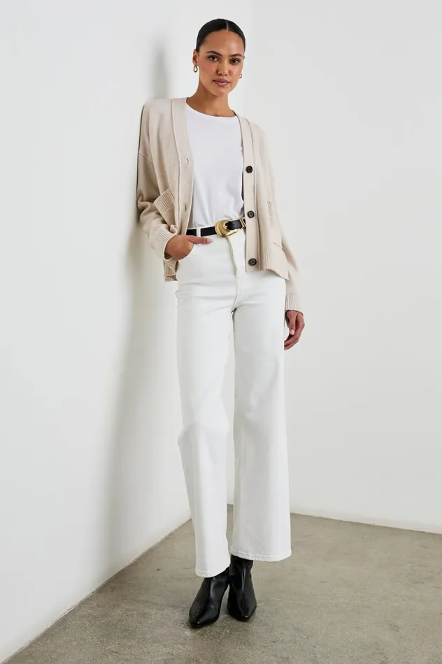 Rails Sweaters Women LINDI CARDIGAN Oatmeal