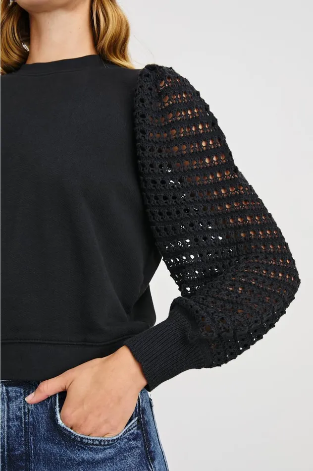 Rails Sweaters Women MELODY SWEATSHIRT Black