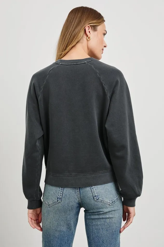 Rails Sweaters Women VINTAGE RAGLAN SWEATSHIRT Rails Paris Map