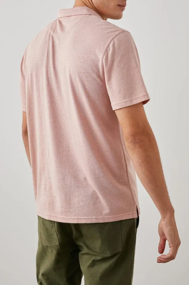 Rails TShirts and Thermals Men LEVANT POLO SHIRT Flamingo