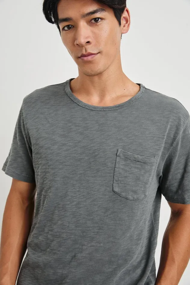 Rails TShirts and Thermals Men SKIPPER TSHIRT Washed Black