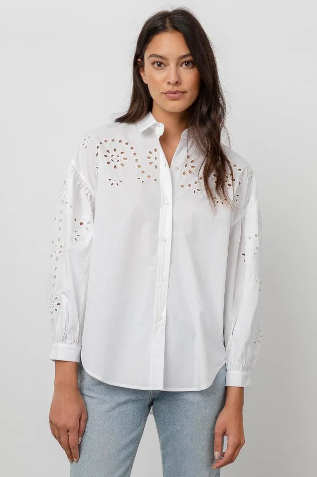 Rails Tops Women ALISTER SHIRT White