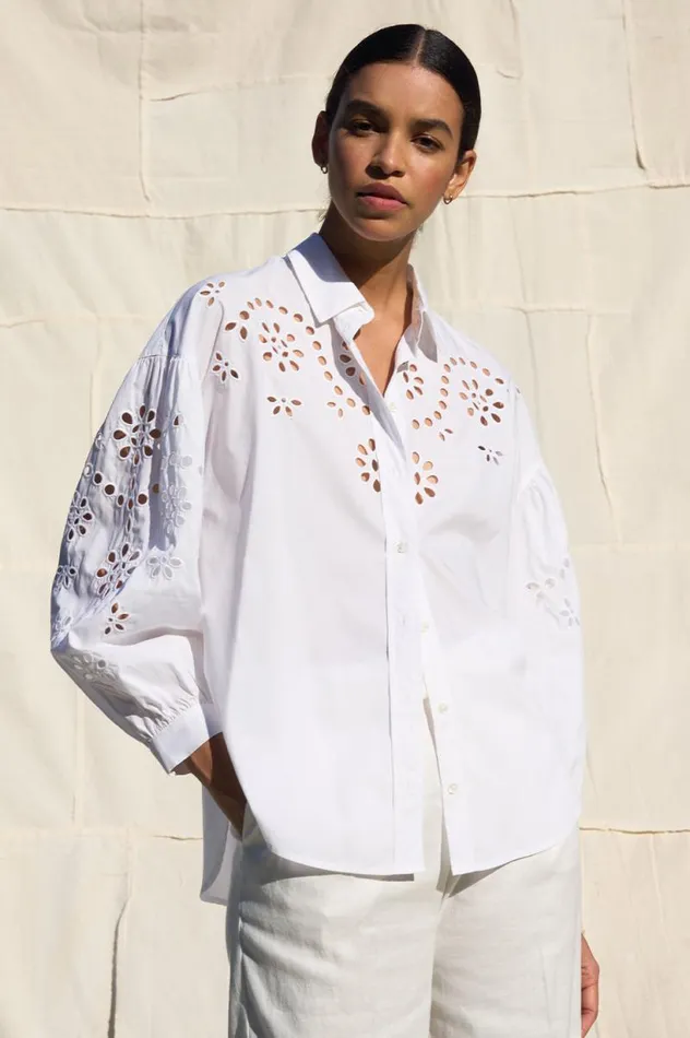 Rails Tops Women ALISTER SHIRT White