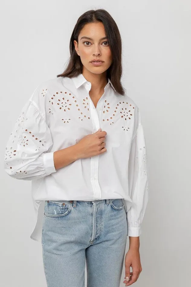 Rails Tops Women ALISTER SHIRT White