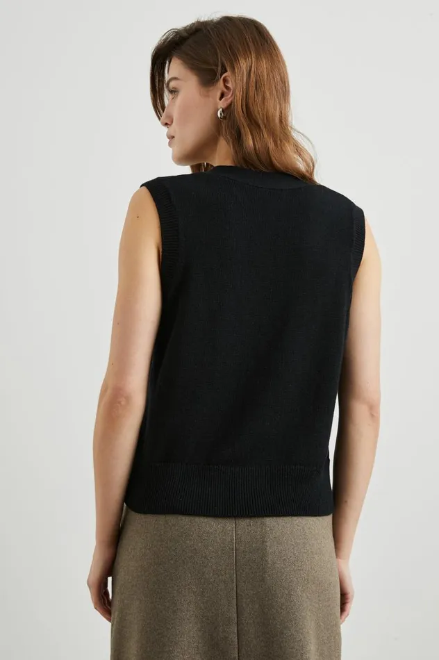 Rails Tops Women ANNIKA VEST Jet Black
