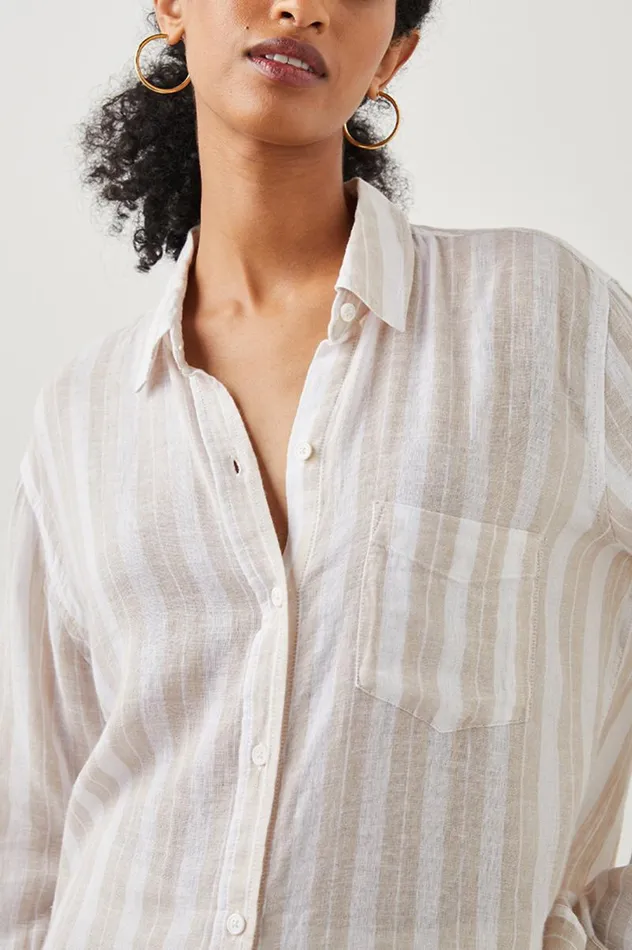 Rails Tops Women CHARLI SHIRT Shore Stripe