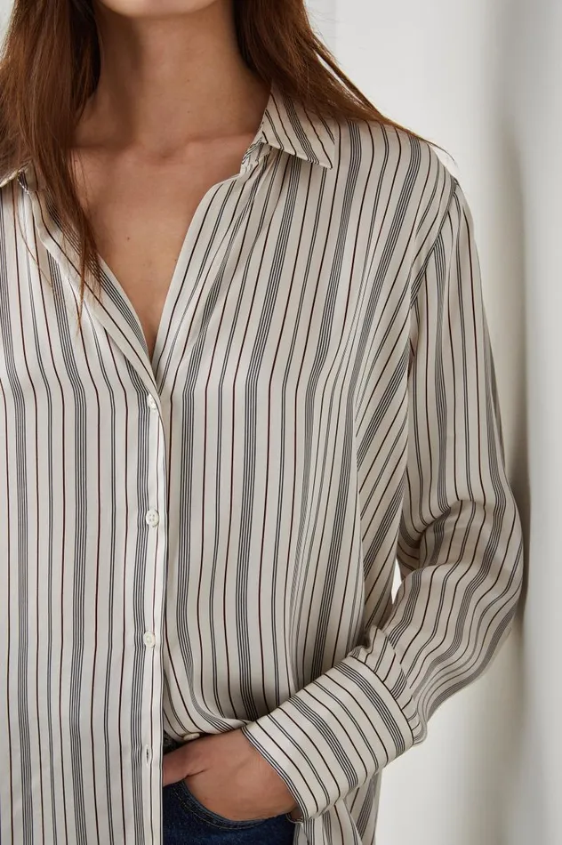 Rails Tops Women DORIAN SHIRT Providence Stripe