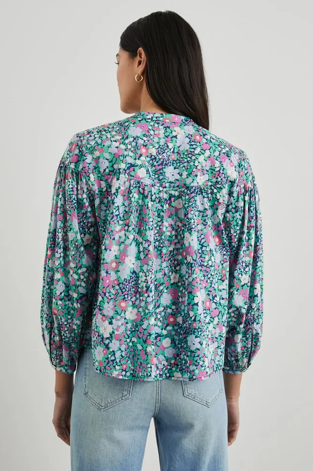 Rails Tops Women ELLISON TOP Navy Leilani Floral