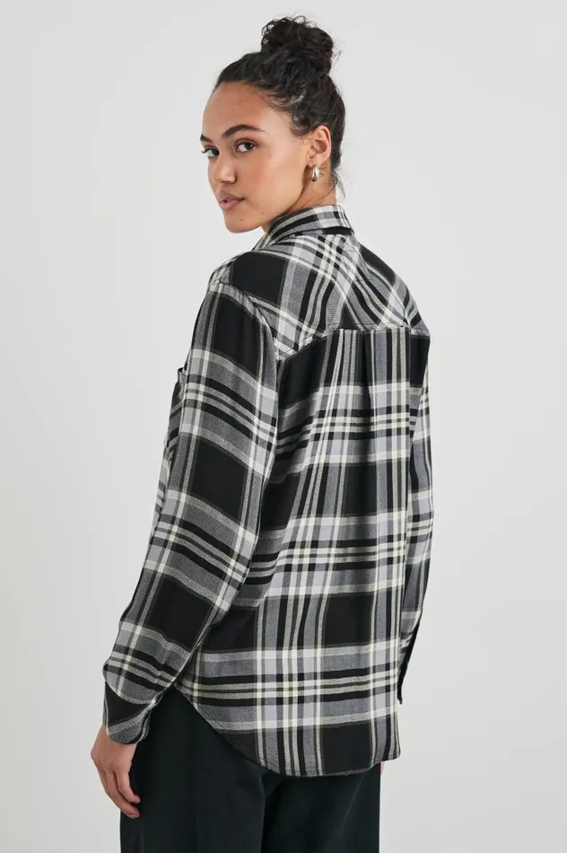 Rails Tops Women HUNTER SHIRT Ivory Cloud
