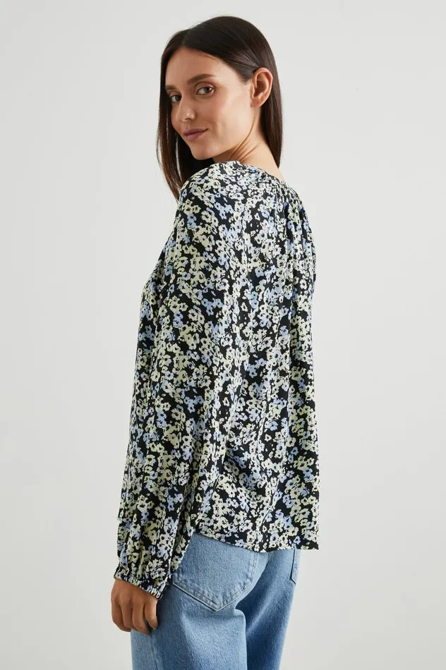 Rails Tops Women INDI TOP Midnight Meadow Floral