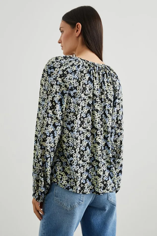 Rails Tops Women INDI TOP Midnight Meadow Floral